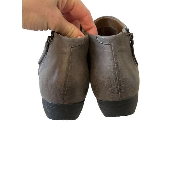 Dansko Women's Fifi Ankle Boot Grey Burnished Nubuck size EU 38 US 7.5-8 - Picture 8 of 11